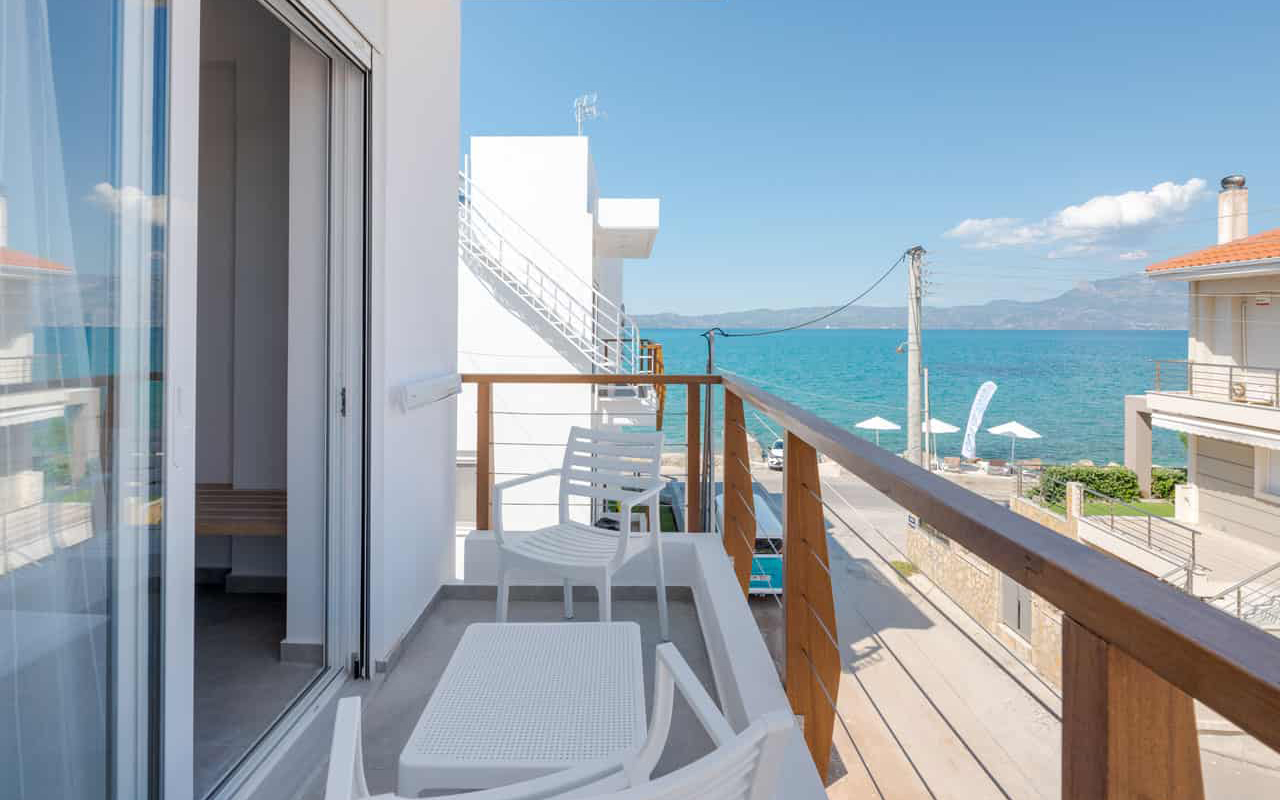 Costa Vasia Suites & Apartments balcony view